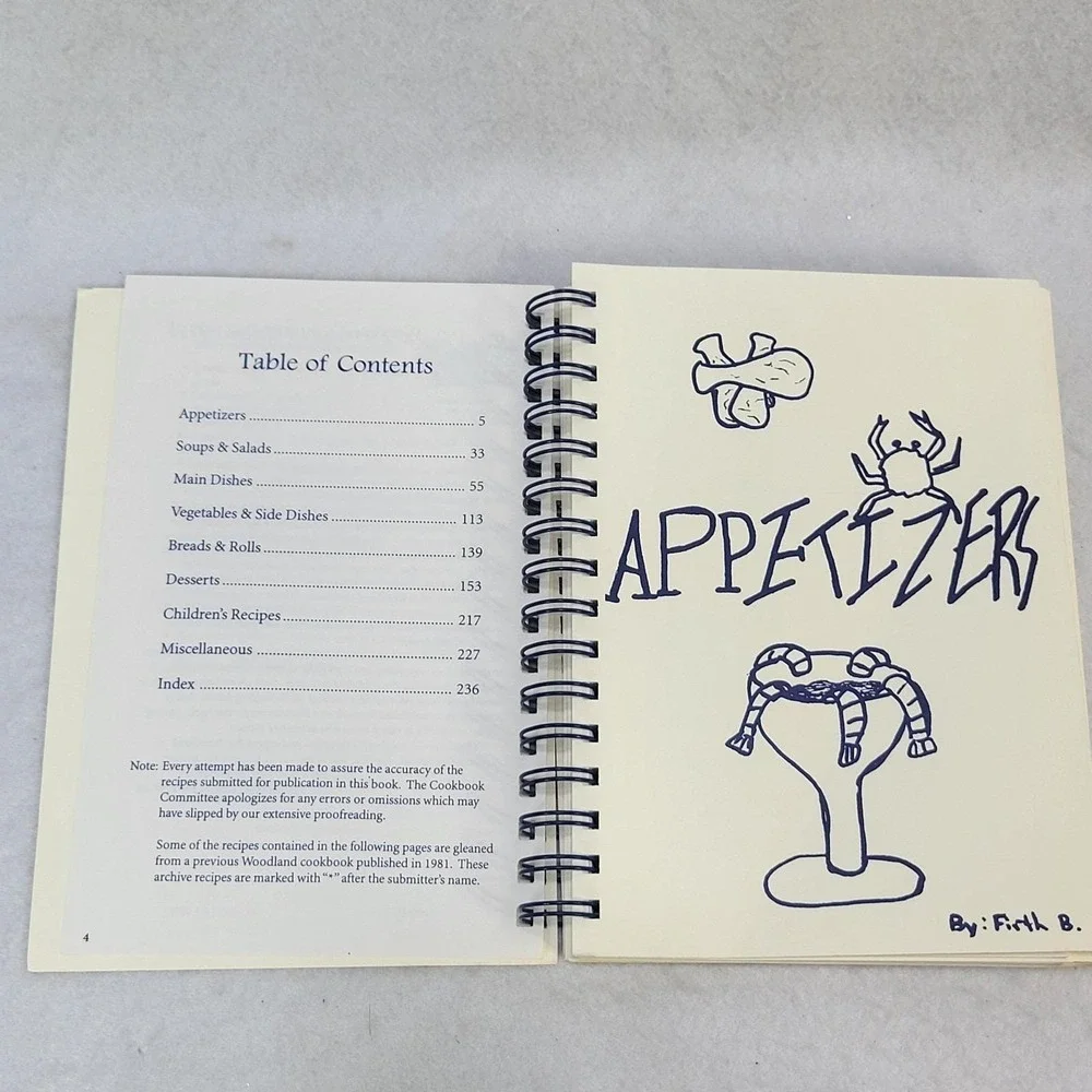 A Taste of Woodland Cookbook Woodland Country Day School NJ Community Recipes